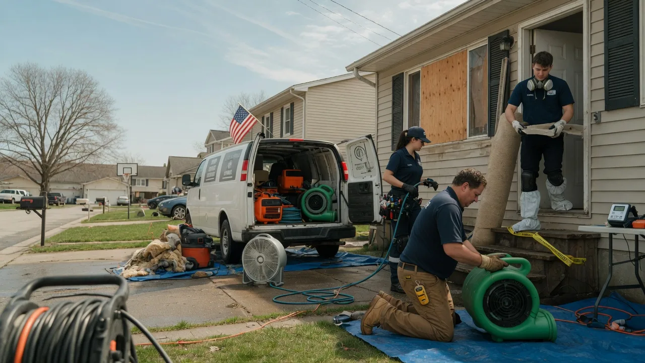 Water Damage Restoration in Mountain View, OK near me
